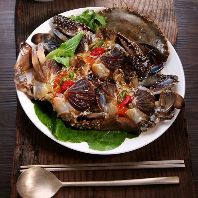 【南道名家】かに醤油漬け(カンジャンゲジャン)1kg (韓国産)「クール便対象品」かに 醤油ゲジャン おかず 韓国料理 韓国おかず 韓国食品