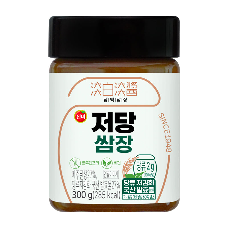 【眞味】低糖 サムジャン 300g 韓国食品 韓国材料 調味料 韓国発酵食品 低糖ジャン 健康調味料 ご飯のお供 野菜ディップ ダイエットにおすすめ 伝統発酵の旨味 ヘルシー韓国グルメ 発酵パワー 家庭料理に簡単アレンジ