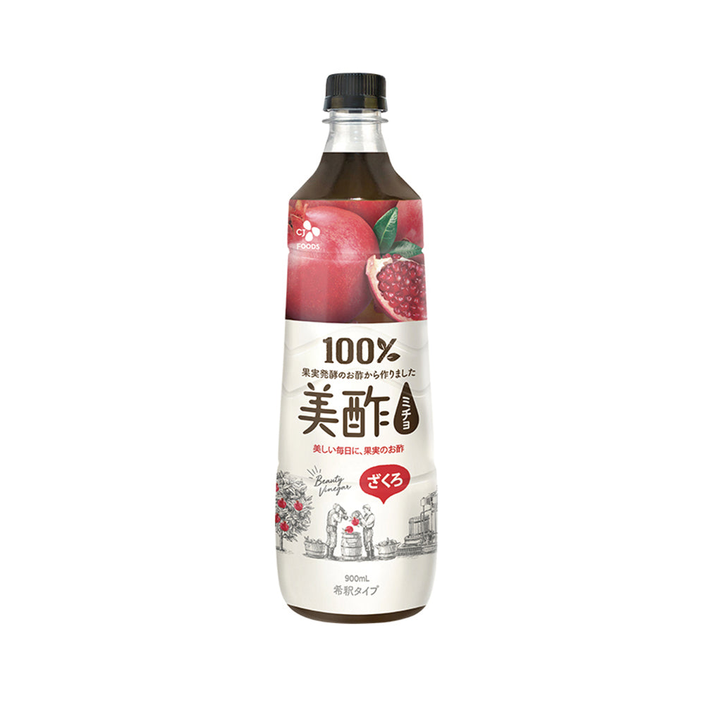 【CJ】 プティチェル美酢 ミチョ ザクロ味 900ml 健康酢 お酢ドリンク 飲む酢 おいしいお酢 美味しいお酢 美味しい酢 フルーツ酢 ミチョ 美酢 みちょ 飲む酢 健康酢 果実酢 ダイエット酢 飲み比べ 飲みやすい