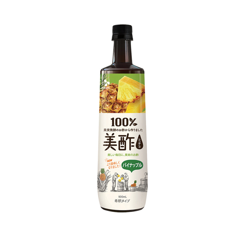 【CJ】 プティチェル美酢 ミチョ パイナップル味 800ml 健康酢 お酢ドリンク 飲む酢 おいしいお酢 美味しいお酢 美味しい酢 フルーツ酢 ミチョ 美酢 みちょ 飲む酢 健康酢 果実酢 ダイエット酢 飲み比べ 飲みやすい