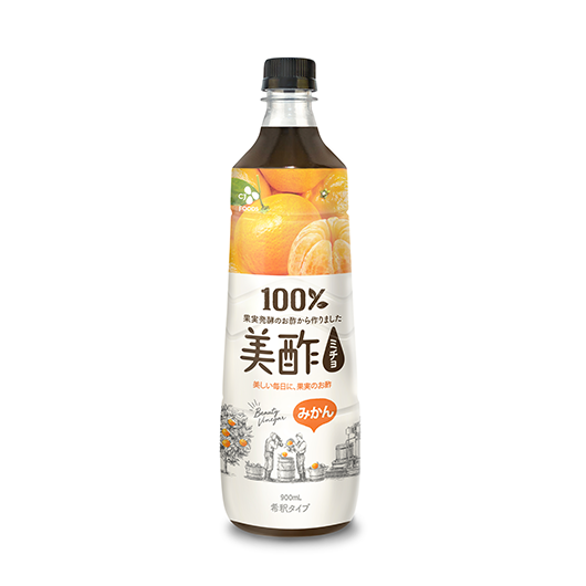 【CJ】 プティチェル美酢 ミチョ みかん味 900ml