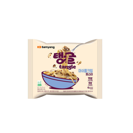 【三養】テングル マッシュルームクリームパスタ 韓国ラーメン インスタントラーメン 袋ラーメン 辛いラーメン  韓国食品 韓国料理 パスタ 머쉬룸크림파스타