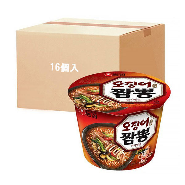 【農心】オジンオ(いか)チャンポン カップ大 115g 韓国食品 カップ麺 イカチャンポン オジンオチャンポン 韓国ラーメン 韓国カップ麺 韓国インスタントラーメン 農心 NONGSHIM チャンポンラーメン 韓国グルメ ピリ辛ラーメン 海鮮ラーメン イカラーメン