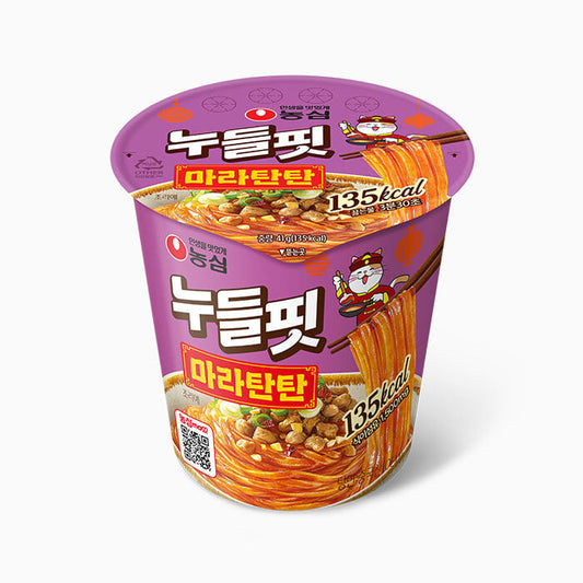 【農心】ヌードルフィット 麻辣担々 カップ麺 41g 韓国食品  韓国ラーメン インスタントラーメン ヌードル  ヌードル マラタンタン 누들핏 마라탄탄