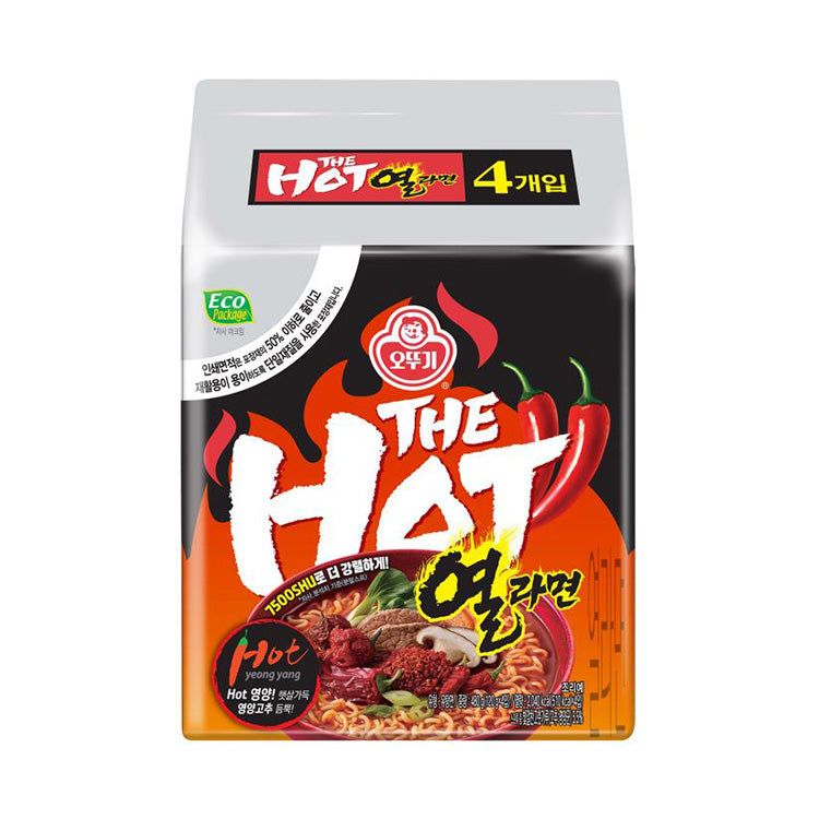 【オットギ】The HOT熱ラーメン 120g 韓国ラーメン THE HOT 熱らーめん デホットヨルラーメン 辛いラーメン 激辛ラーメン インスタントラーメン 120g 韓国ラーメン 辛ラーメン 激辛好き