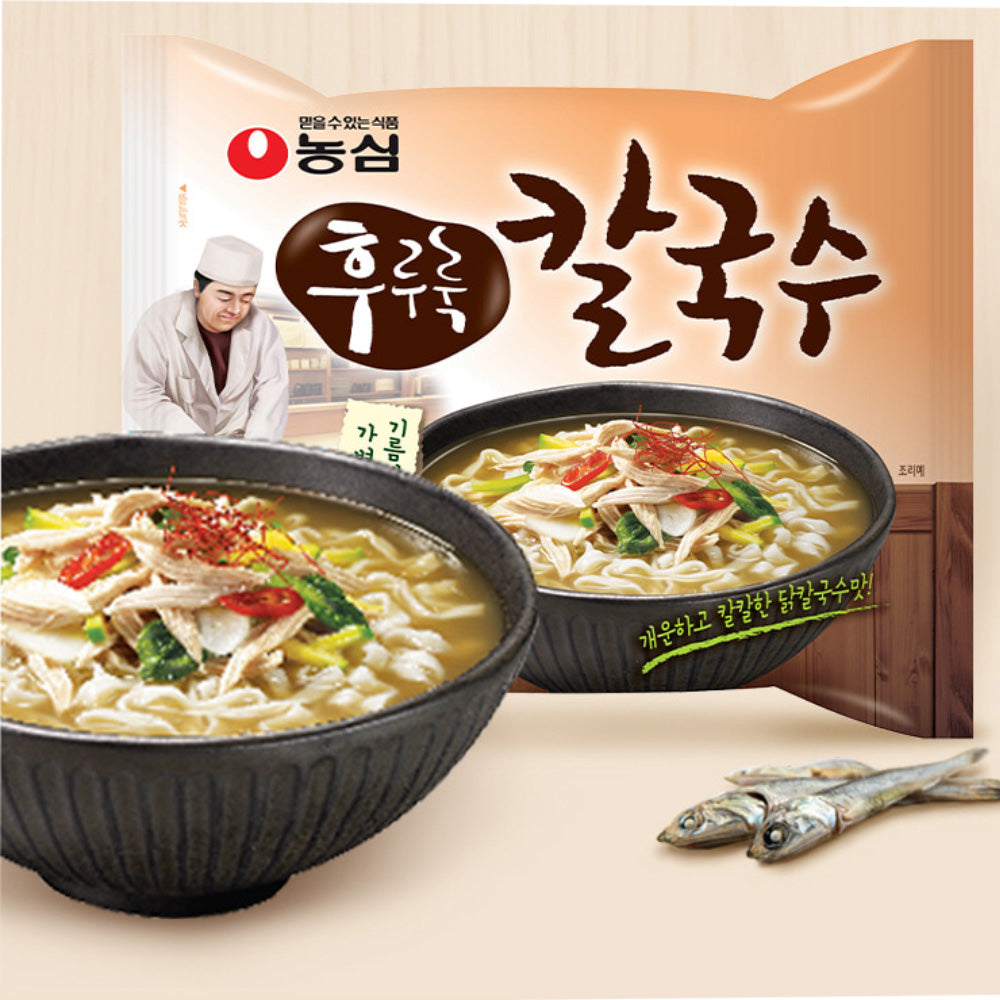 【農心】フルル カルグクス素麺 97g 韓国食品 韓国人気らーめん 米ヌードル グッス クッス そめん そうめん かるぐっす