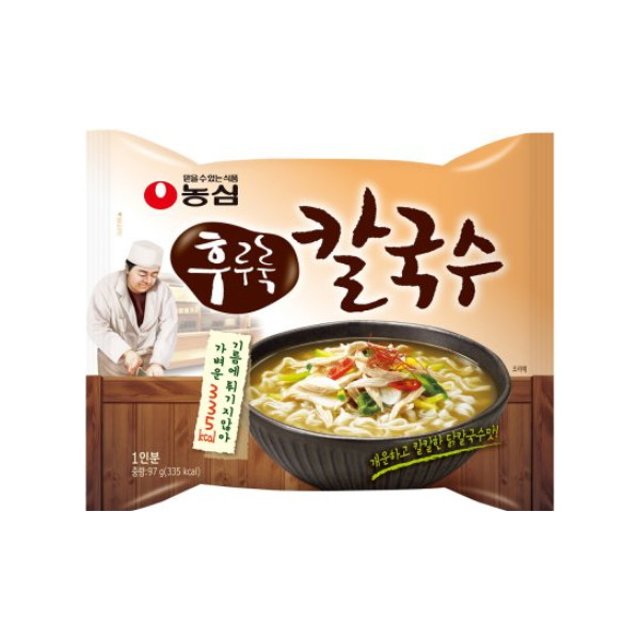 【農心】フルル カルグクス素麺 97g 韓国食品 韓国人気らーめん 米ヌードル グッス クッス そめん そうめん かるぐっす