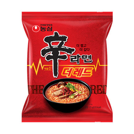 【農心】辛ラーメン ザレッド(The Red)125g 韓国食品 韓国らーめん 辛らーめん 激辛 インスタント らーめん