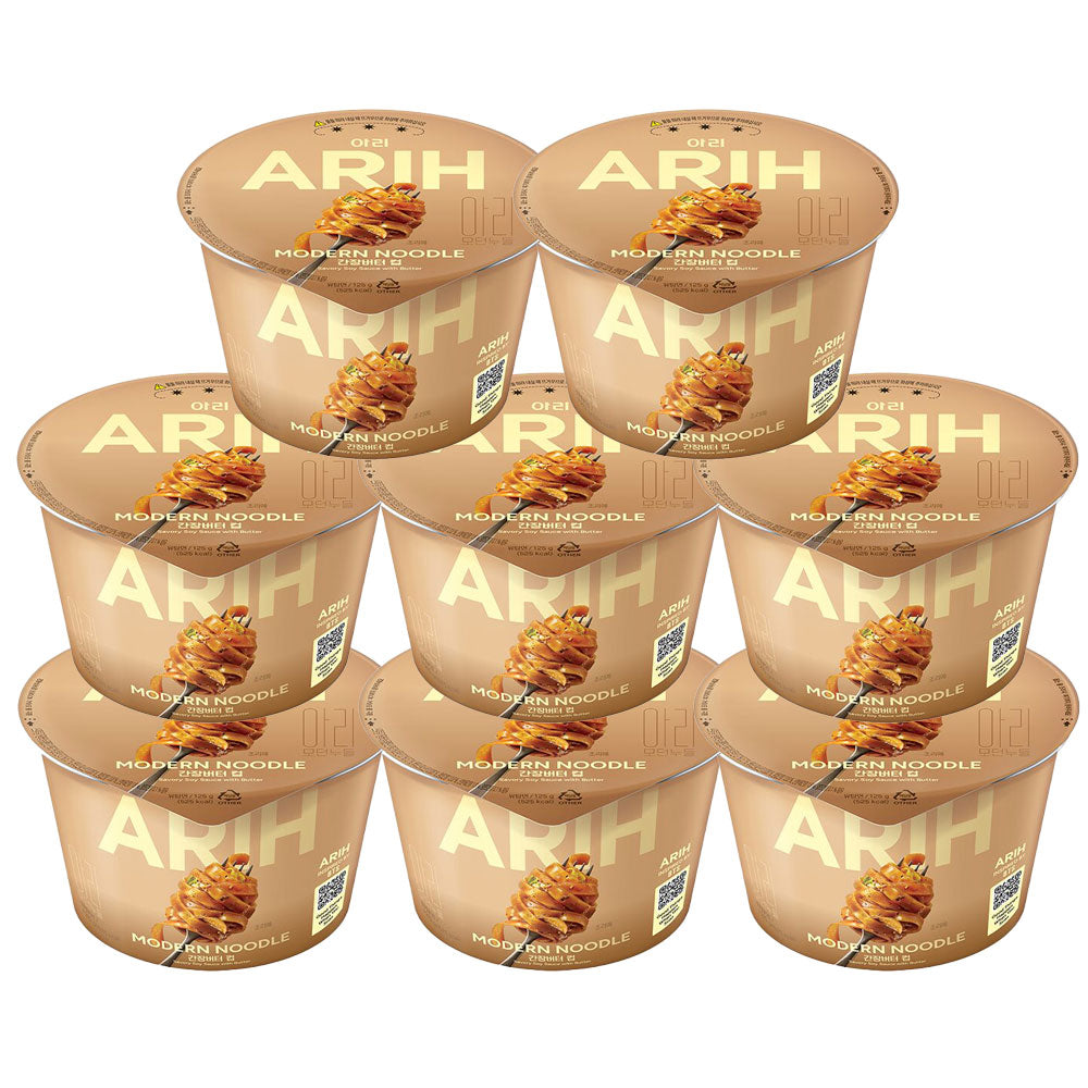 【パルド】BTS × コラボラーメン ARIH モダンヌードル 醤油バター カップ大 125g