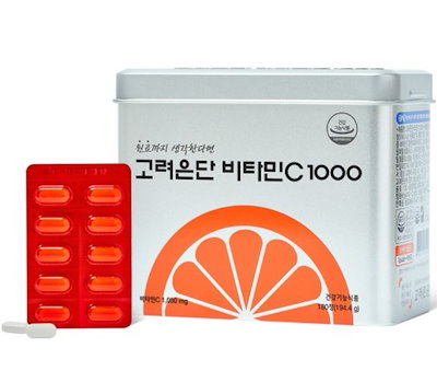 父の日 高麗恩壇 ビタミンC 1000 180錠 +ショップバック(紙袋) 賞味期限:2027年2月1日まで 飲みやすい 韓国ビタミン コリョウンダン Korea Vitamin C