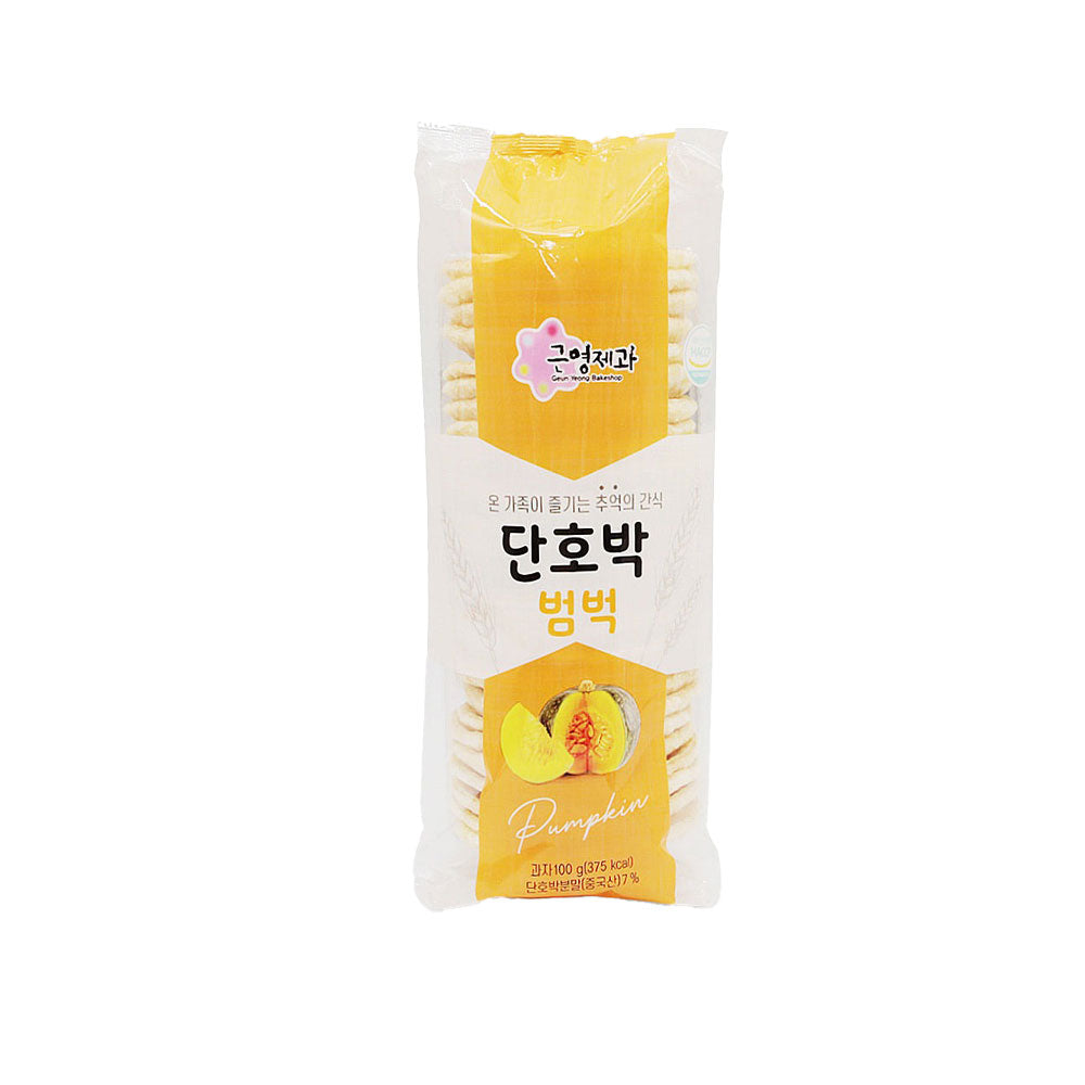 ポンチギ かぼちゃ味 100g 韓国食品 お菓子 昔おかし 뻥튀기 단호박 スナック
