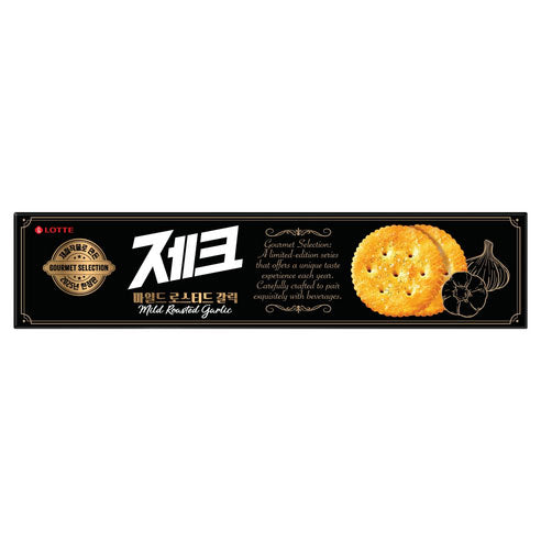 【ロッテ】ZEC マイルドロースト ガーリック100g 韓国お菓子 ゼッククラッカー マイルドローストガーリック味 香ばしいクラッカー おつまみ・スナック サクサク食感 ガーリックの風味 家飲み・パーティー 軽い食感のおやつ