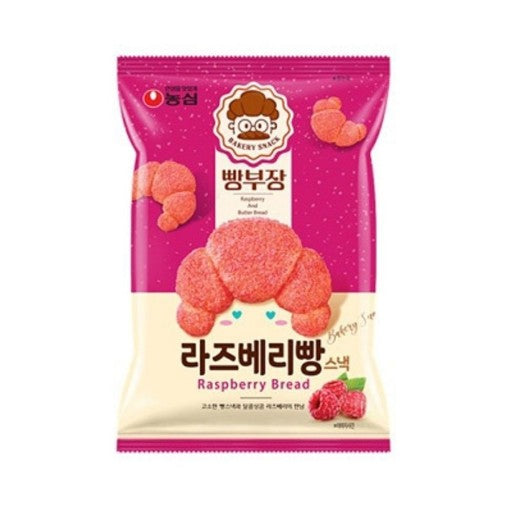 農心 パン部長のラズベリーパン 55g 韓国食品 韓国お菓子 スナック ラズベリー やみつき