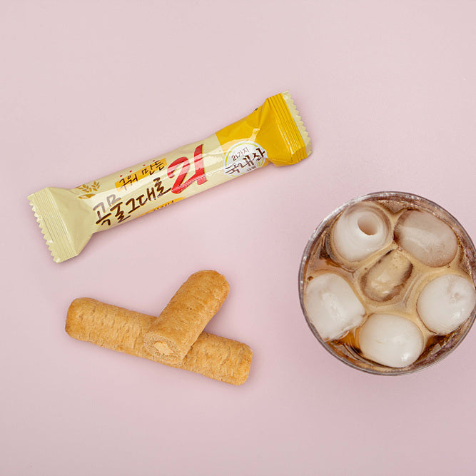 焼きたて 穀物そのまま21 クリスピーロール菓子 150g オリジナル