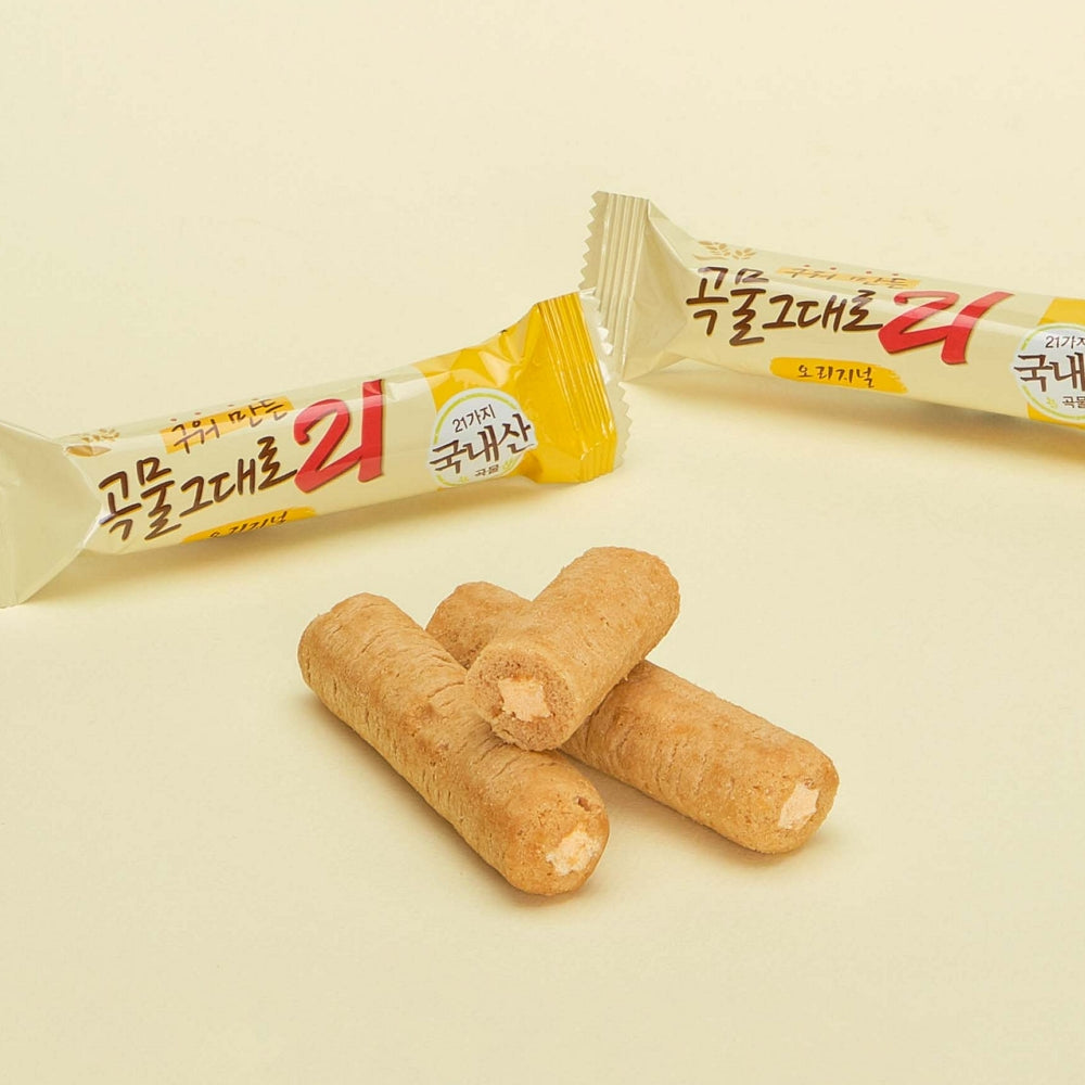 焼きたて 穀物そのまま21 クリスピーロール菓子 150g オリジナル