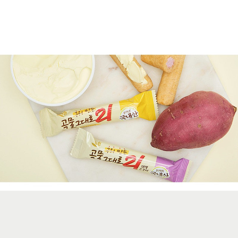 ★送料無料★【KEMY】焼きたて 穀物そのまま21 クリスピーロール菓子 150g 4種類から選べるお試し3個セット チーズ味 紫いも味 きなこ餅味 クッキークリーム味 甘辛お菓子