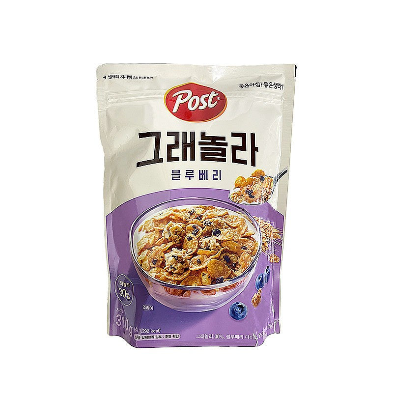 【東西食品】グレノルラ ブルーベリーアーモンド 310g