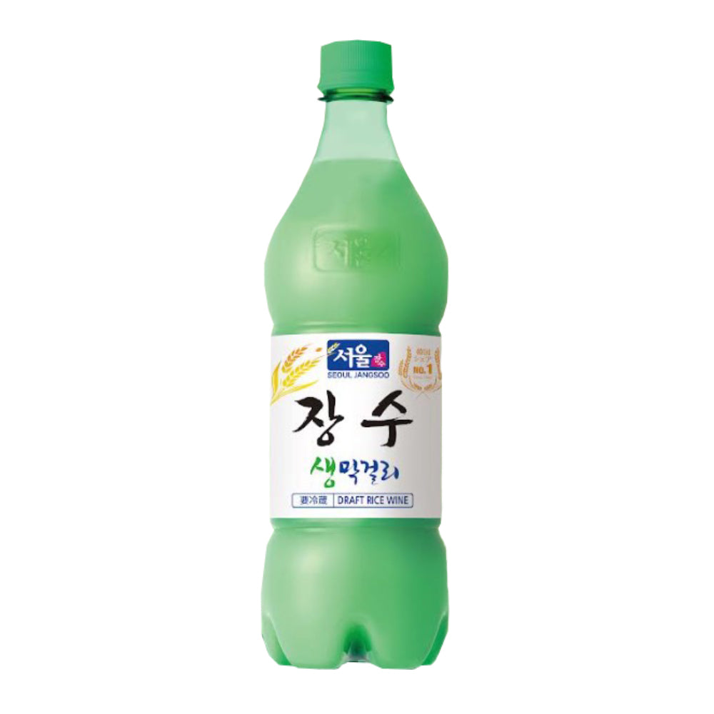 【ソウル】長寿 生マッコリ 6度 750ml〔クール便〕
