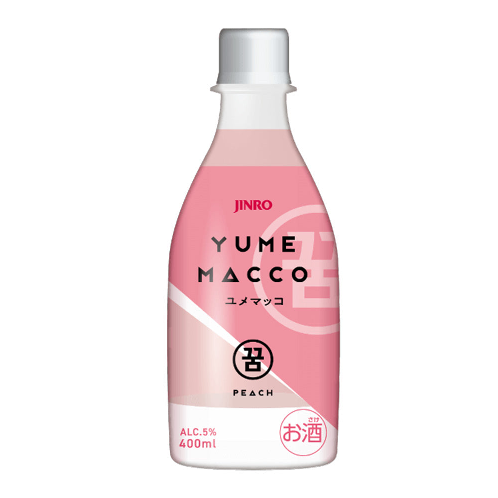 【JINRO】ユメマッコピーチ 5℃ 400ml