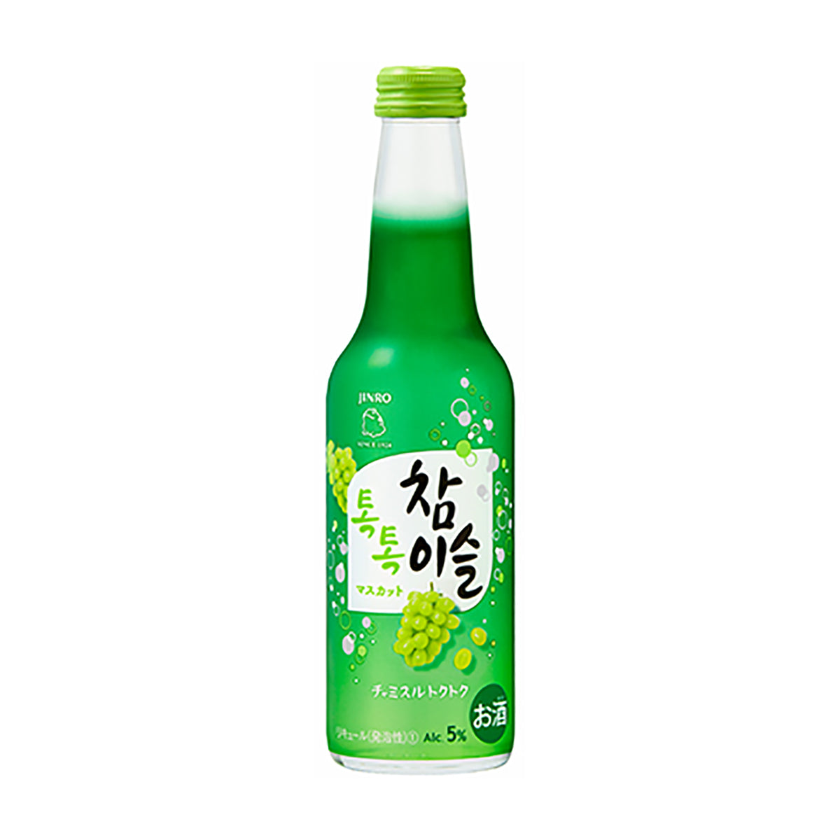 【JINRO】チャミスルトクトク マスカット 5度 275ml