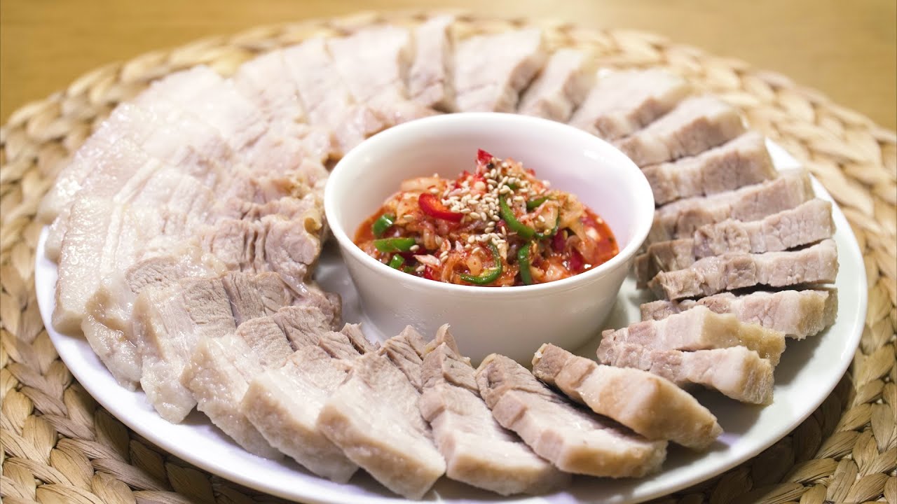 【レシピ】本格ポッサム(ゆで豚) 韓国料理本番の味