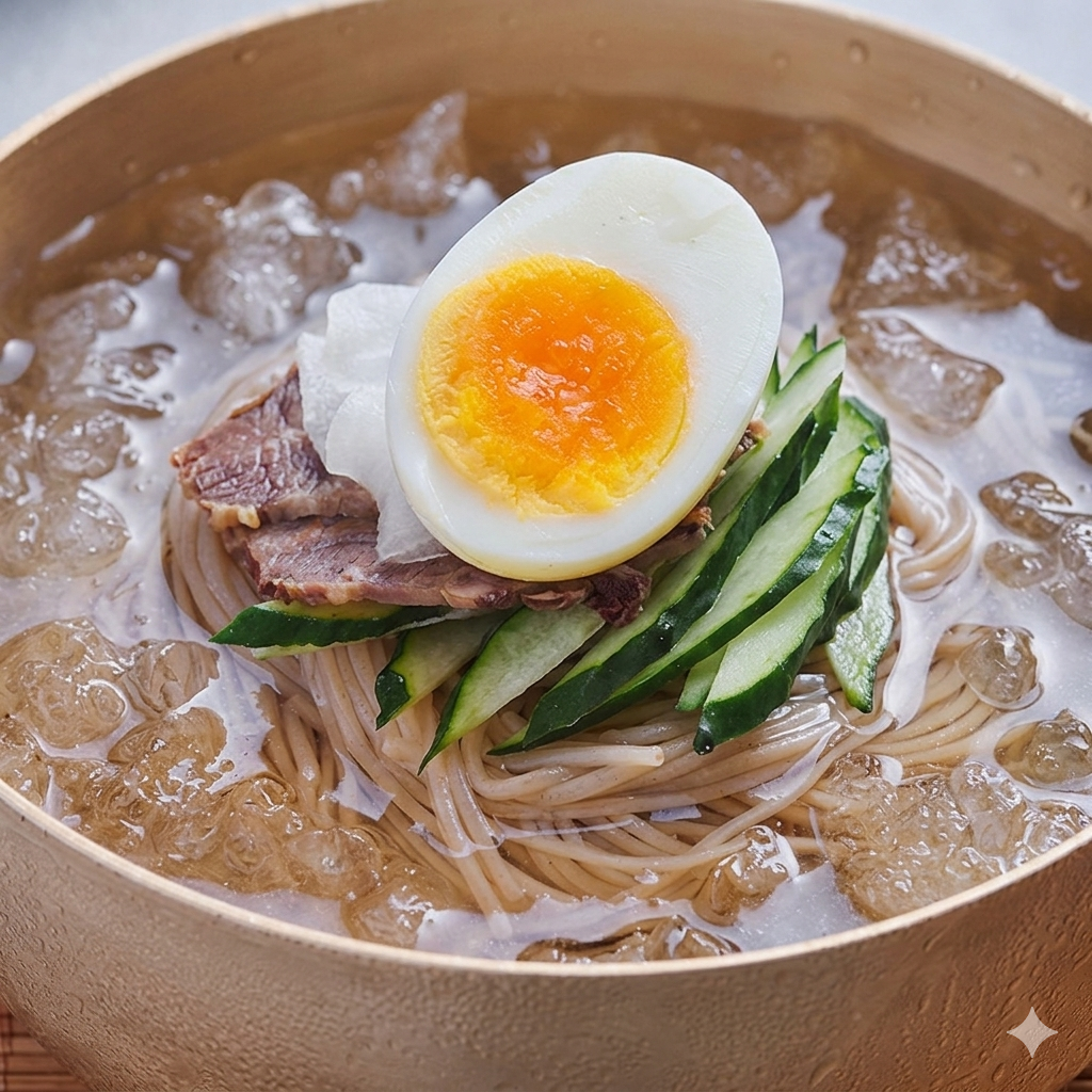 【レシピ】韓国冷麺 韓国料理本番の味