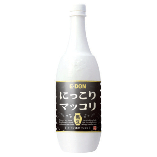 【E-DON】黒豆マッコリ 6度 1000ml