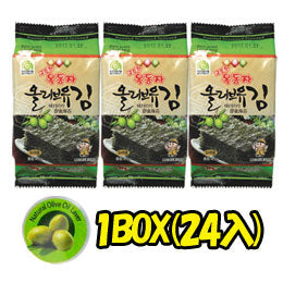 【玉童子】オクドンジャオリーブ油お弁当用海苔(弁当用/8切x8枚x3個)