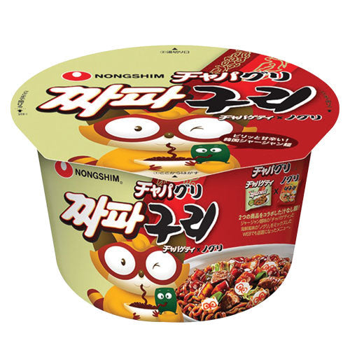賞味期限11月14日迄【農心】チャパグリ114g(大盛カップ)★日本語版