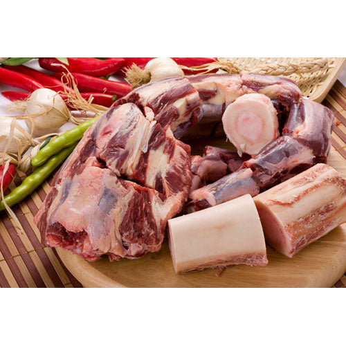 【牛肉/国内産】牛テ‐ル1本・ゲンコツセット約3.5kg〜4kg〔クール便対象商品〕