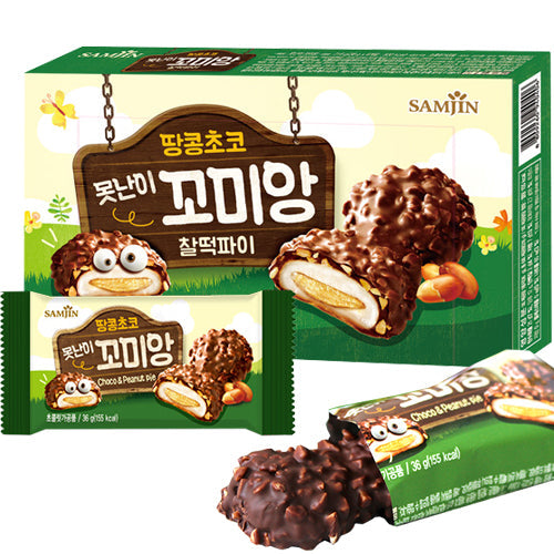 【サムジン】コミアン ピーナッツもちチョコパイ216g