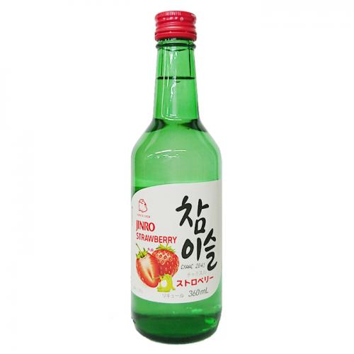 【JINRO】チャミスル ストロベリー 13度 360ml