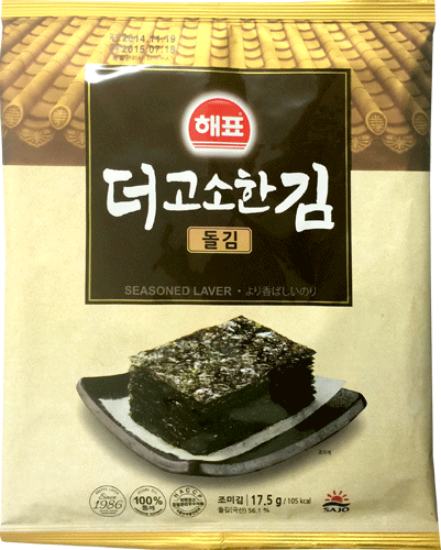 【ヘピョ】石海苔(全形)17.5g(6枚)