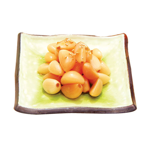 【自家製】 むきニンニク醤油漬け500g 「クール便対象品」