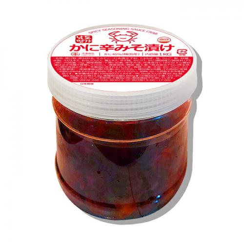 【南道名家】かに辛味噌漬け(ヤンニョムゲジャン)1kg(韓国産)「クール便対象品」かに ヤンニョムゲジャン おかず 韓国料理 韓国おかず 韓国食品