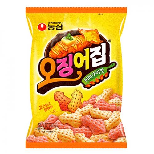 【農心】オジンオジプ(いかのバター焼き味) 83g