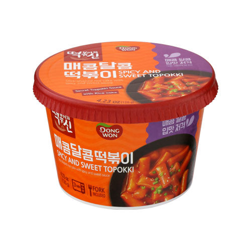 【東遠】カップトッポキ 甘辛味120g