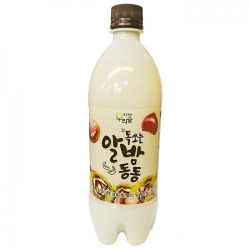 【ウリスル】炭酸入り 栗マッコリ 6度 750ml