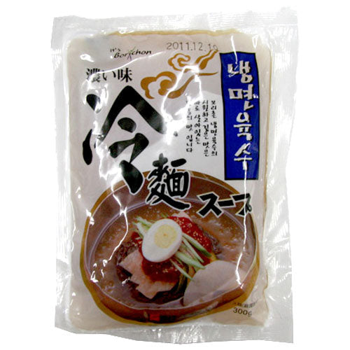 ★28日出荷予定【ボリチョン】濃い味冷麺スープ 300g