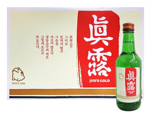 【JINRO】ジンロゴールド 25度 360ml