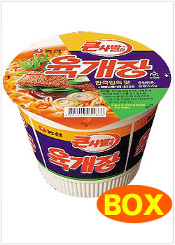 【農心】ユッケジャンカップラーメン(大)110g