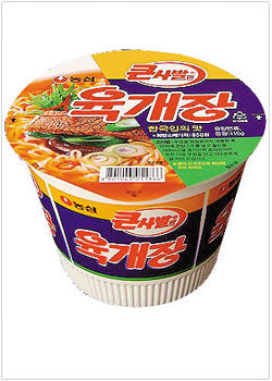 【農心】ユッケジャンカップラーメン(大)110g