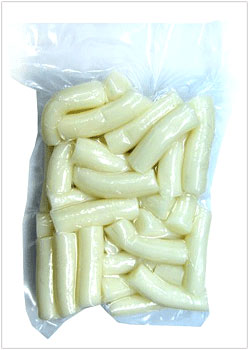 【ハントシ】無地 トッポキ1kg 〔クール便対象商品〕