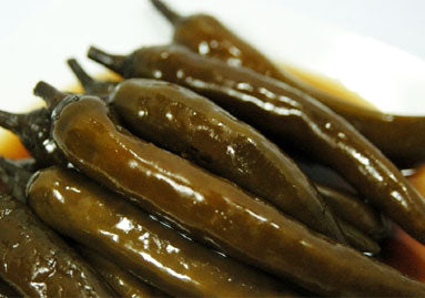 【自家製】青唐辛子醤油漬け 500g 「クール便対象品」