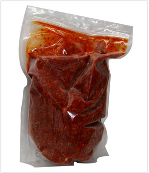 【日本産】 チャンジャ 1kg 「冷凍」〔クール便対象商品〕