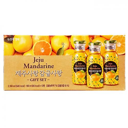 【ロッテ】済州ミカンジュース180ml