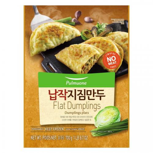 【プルムウォン】ぺったんこチヂミ餃子 700g〔クール便対象商品〕