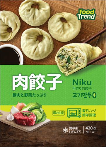 【M&N】肉餃子420g 〔クール便対象商品〕
