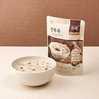 【ボン粥】あわび粥　200ｇ 韓国食品 韓国伝統粥  あわび粥  高級食材使用  旨みたっぷり  なめらかな食感  レトルト粥  簡単調理  栄養食・滋養食