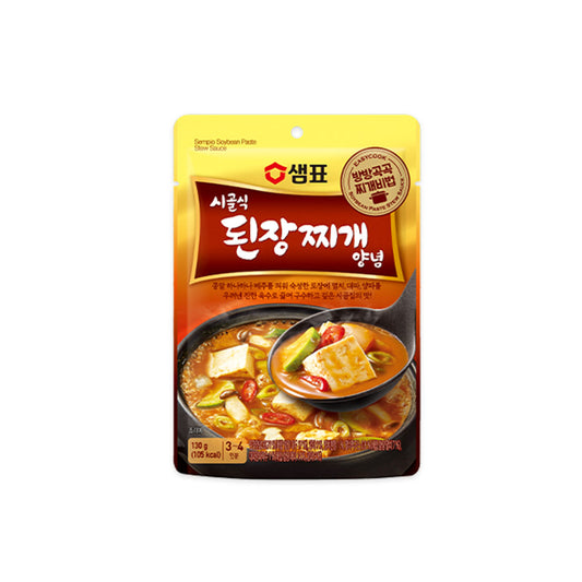 【泉標】センピョ　田舎風　デンジャンチゲヤンニョム130g　韓国食品　レトルト食品　簡単調理　デンジャン　チゲ　ソース  韓国料理  韓国スープ
